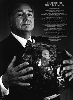 His Highness the Aga Khan IV