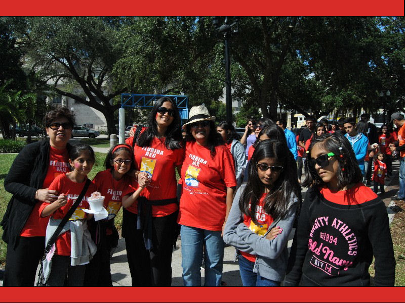 REC Students and Teachers at the Partnership Walk Orlando 2012