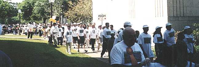 Partnership Walk at University of Houston Campus