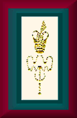 Imamat Crest - 49 Stars represent the 49 Imams