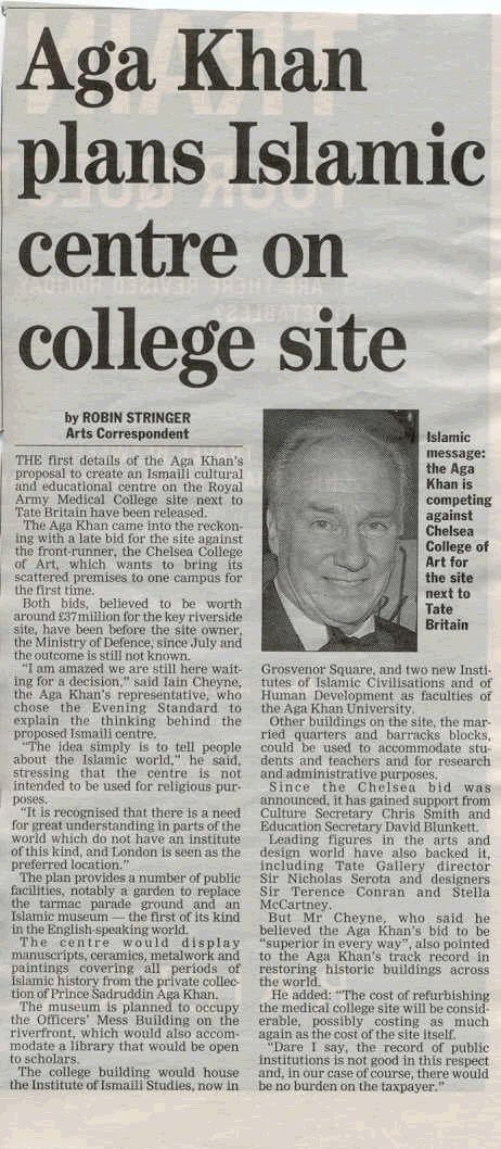 Evening Standard Dec 18th 2000