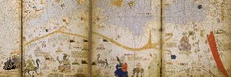 Map of North Africa 14th Century - click to see larger image