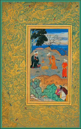 Behzad Ascetic Persian Sufis 16c