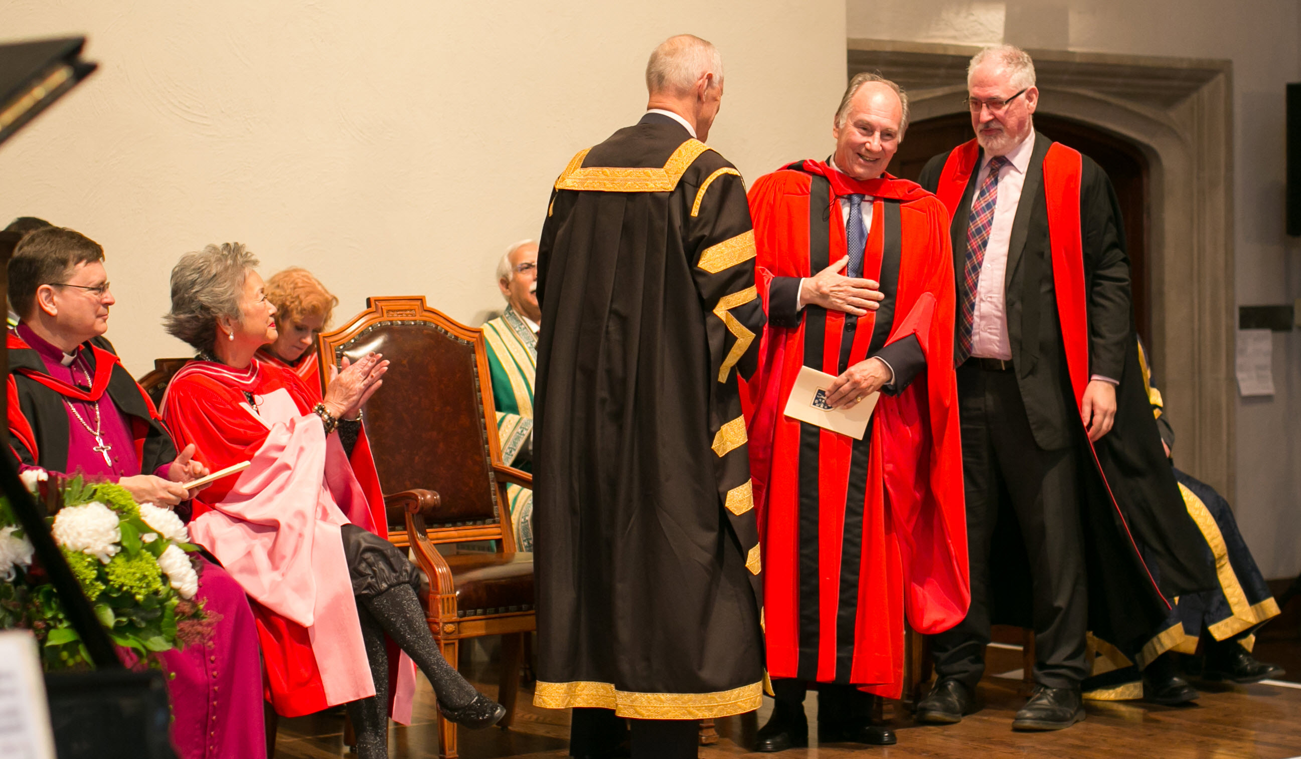 Aga Khan Receives Honorary Doctorate Trinity College