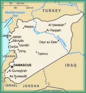 Map of Syria