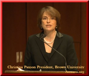 Christina Paxson, President, Brown University