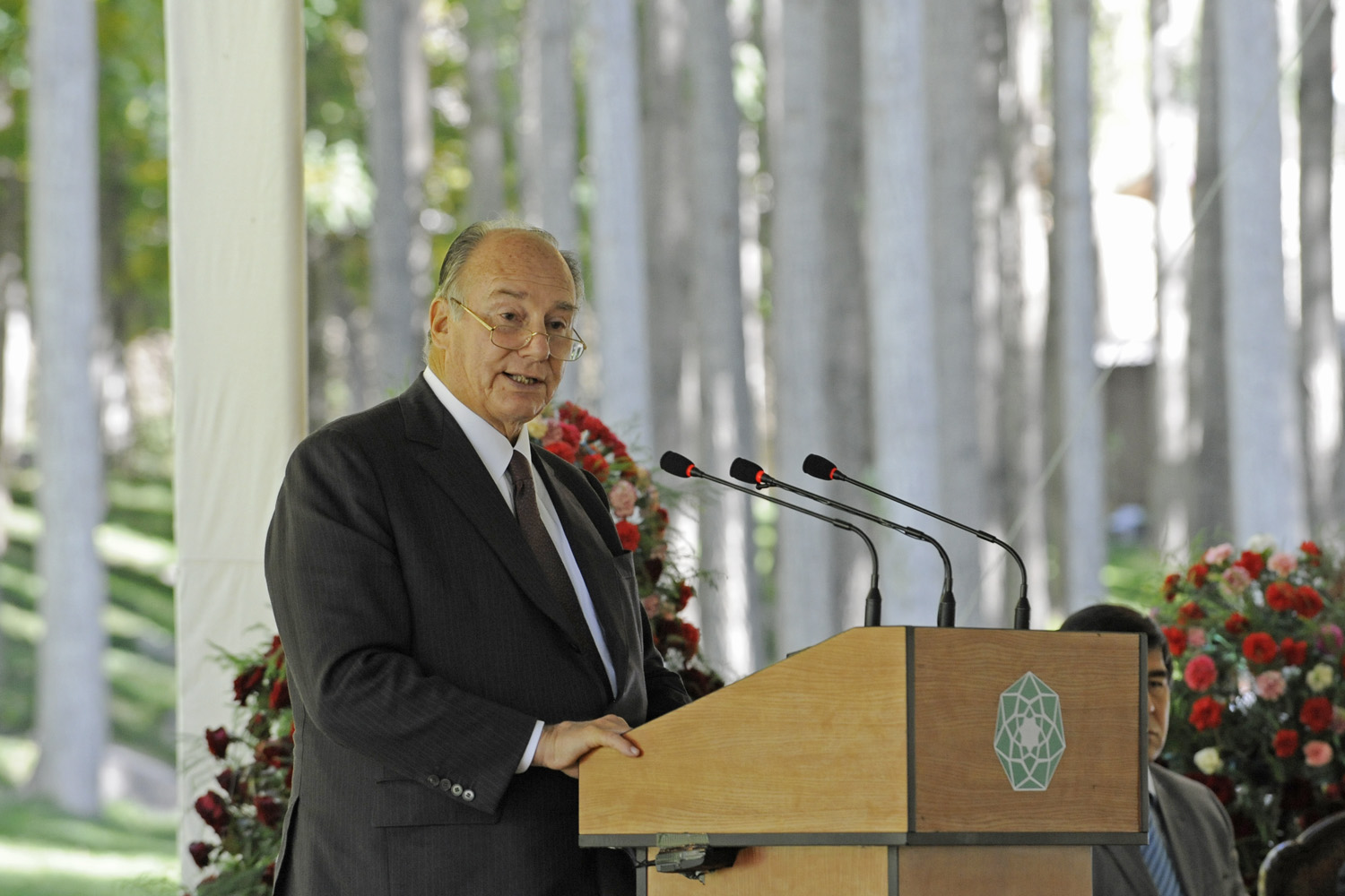 His Highness the Aga Khan at the Inaugural Ceremony of Khorog Park